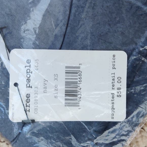 NEW $58 Free People Weekend Rush Top - Picture 10 of 12